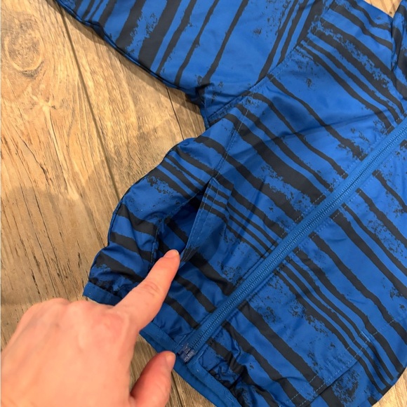Columbia Infant Wind Jacket Blue Striped Size 6-12 Months - Picture 7 of 8